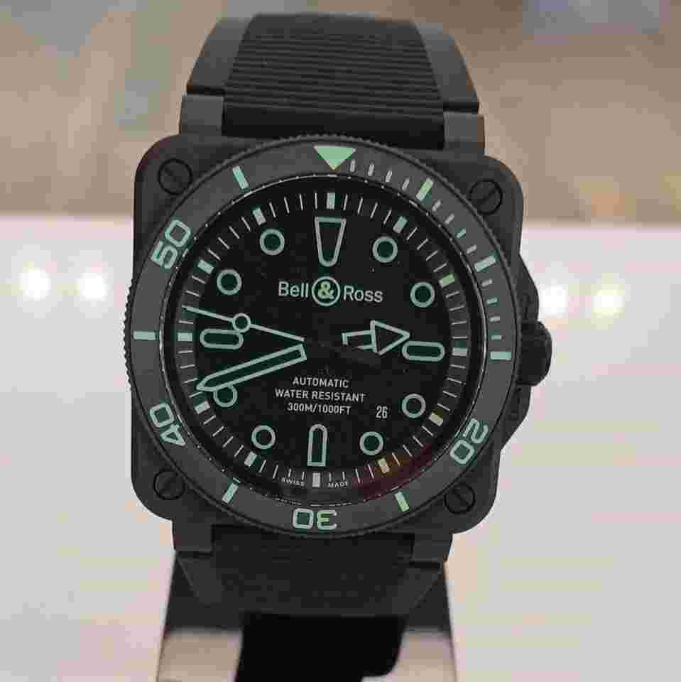 Bell & Ross BR 03 Diver Lum Outline - BR03A-D-OL-CE/SRB Limited Edition 500 pcs