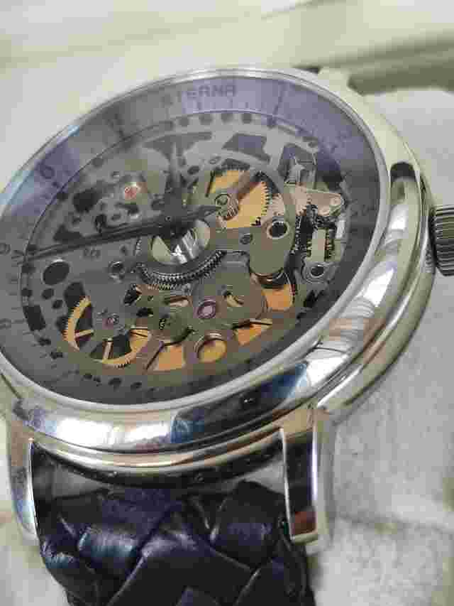 Eterna Skeleton Cal 39 box and papers