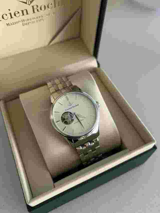Lucien Rochat Montreux 39mm automatic Open heart - Including original 2026 Warranty and Tag.
