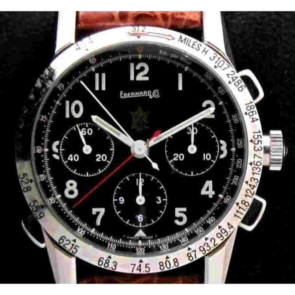 Eberhard & Co. Tazio Nuvolari
                           
                                 Chronograph Split-Second Ref. 31055 from 90s
