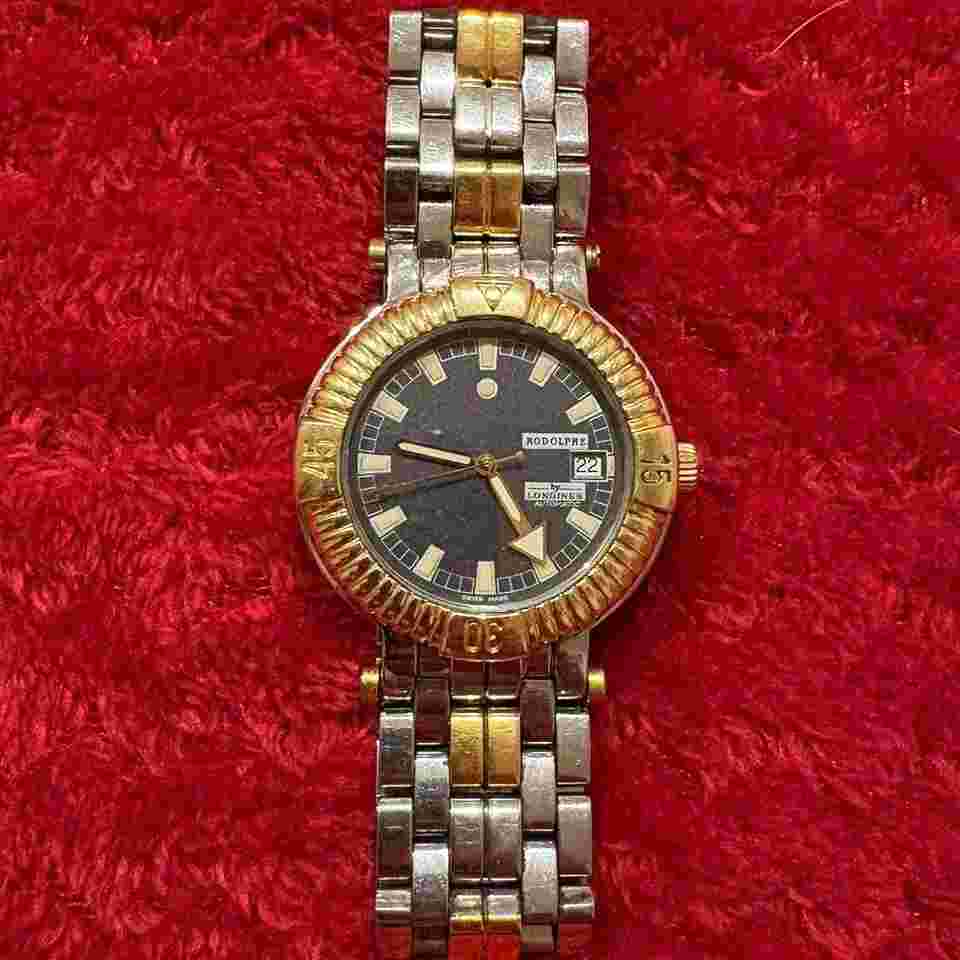 Longines Plongeur Rodolphe Longines Rodolphe Plongeur Automatic - ref 725940 - bicolor