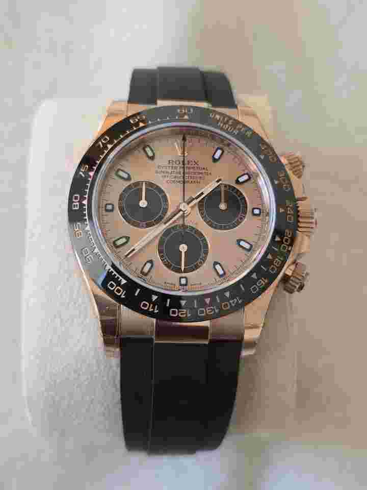 Rolex Daytona 116515LN Gold Rose-Never worn-Full Set-all films attached