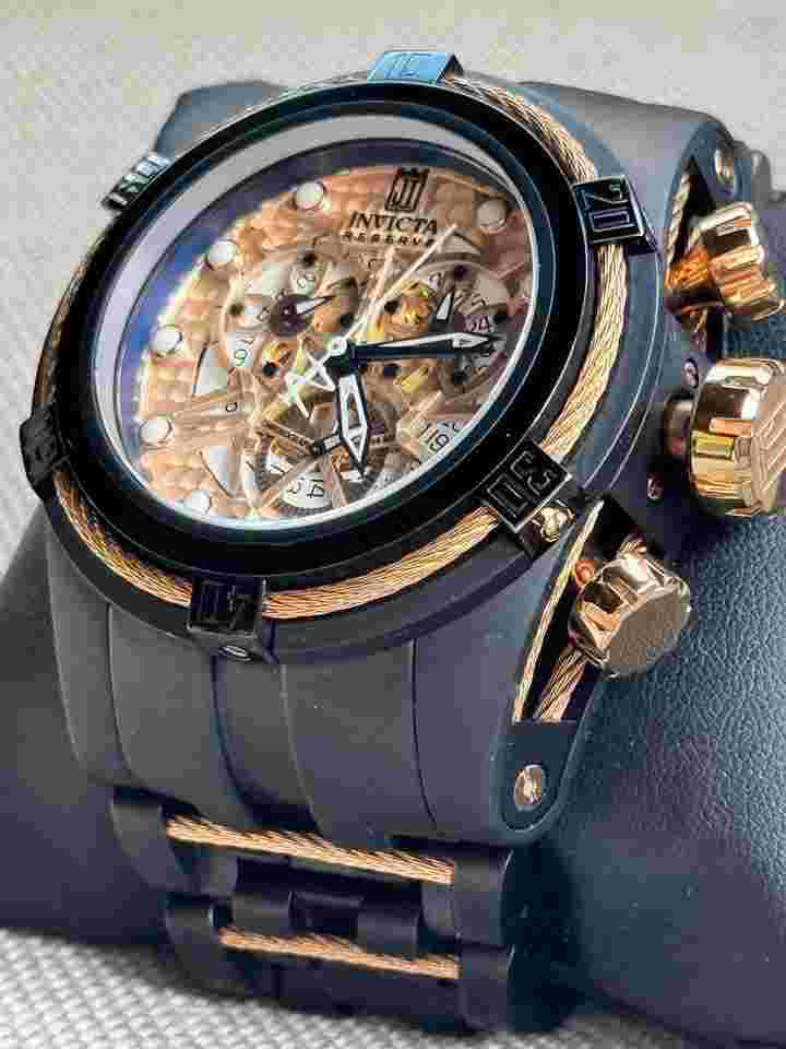 Invicta Reserve Bolt Zeus Jason Taylor Jason Taylor Skeleton Chronograph limited edition 029/999