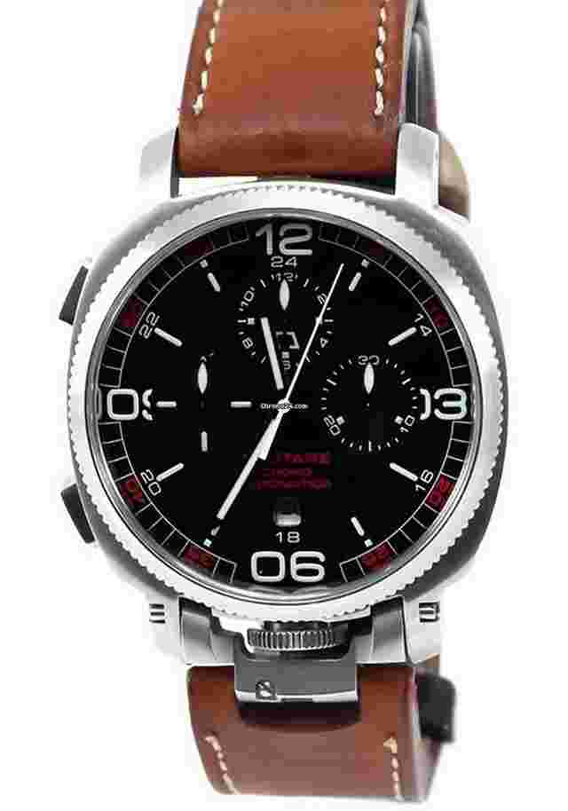 Anonimo Militare
                           
                                 Crono 43mm Steel Case Black Dial Brown Calfskin Strap 2007 - Warranty: 2013