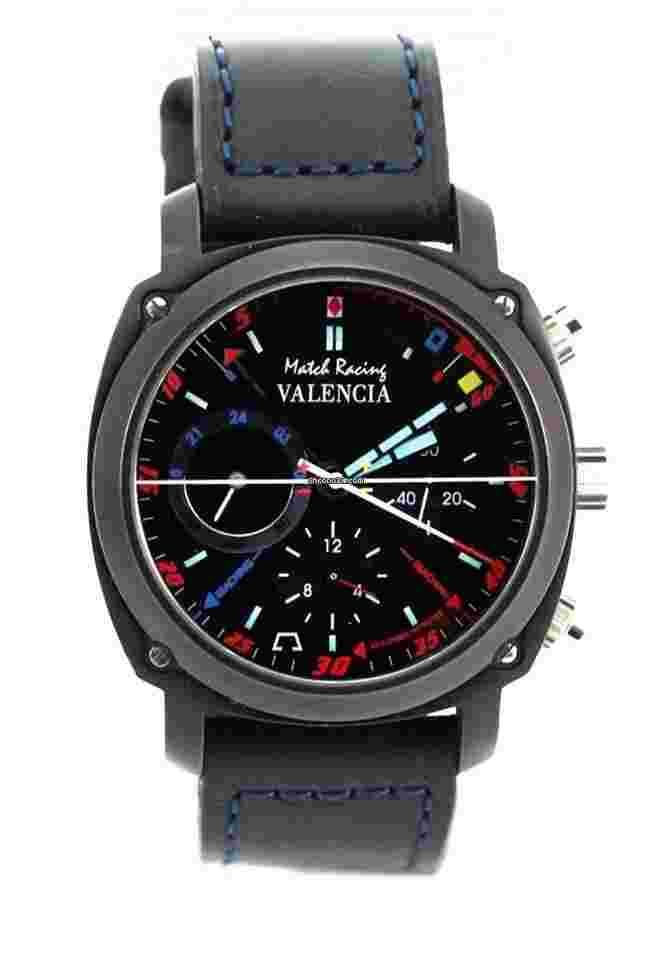 Anonimo
                           
                                 Racing Valencia Opera Meccana 42mm Steel Case Black Dial Black Calfskin Strap 2012 NEW - Warranty: 2013