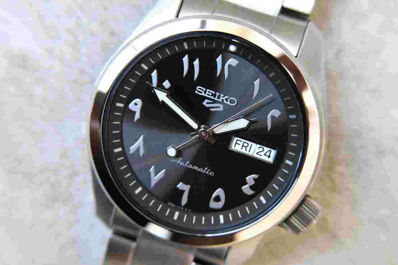 Seiko 5 Sports
                           
                                 Rare SRPH47 (Twin of SRPH49) with Special Grey Sunburst Arabic Dial