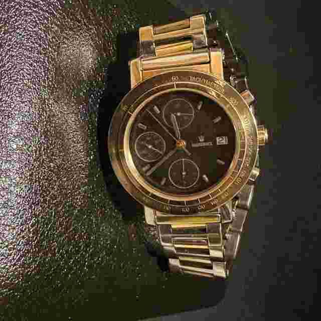 Masarati Karif Neptune Chronograph Chronograph Automatic Valjoux 7750 Bicolor 