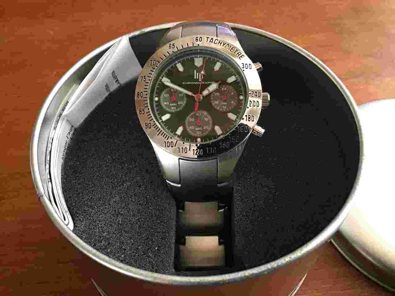 Lip CL7.710 Vers 2000 en acier Ref Clipper Montre Lip sport