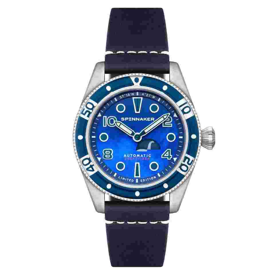 Spinnaker FLUESS AUTOMATIC Nessie 2025 Limited Edition 2 Year Warranty Blue SP-5168-01 [Genuine Product]