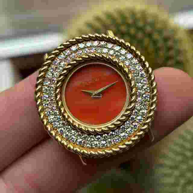 DeLaneau
                           
                                 18k Coral & diamonds unique watch
