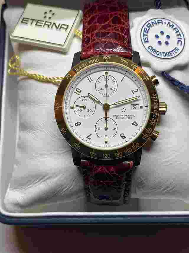 Eterna Kontiki chronometer Komplett med certikat