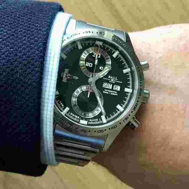 Ball Fireman SKYLAB II / SWISS MADE / LIMITED EDITION 1600 / Valjoux 7750 DayDate AUTOMATIC CHRONOGRAPH WR 100m / USA NASA space astronaut / Leonardo da Vinci VITRUVIAN MAN / TOP & FULLY WORKING condiiton / EXTRA RARE vintage / SPECIAL EDITION from 2007 /