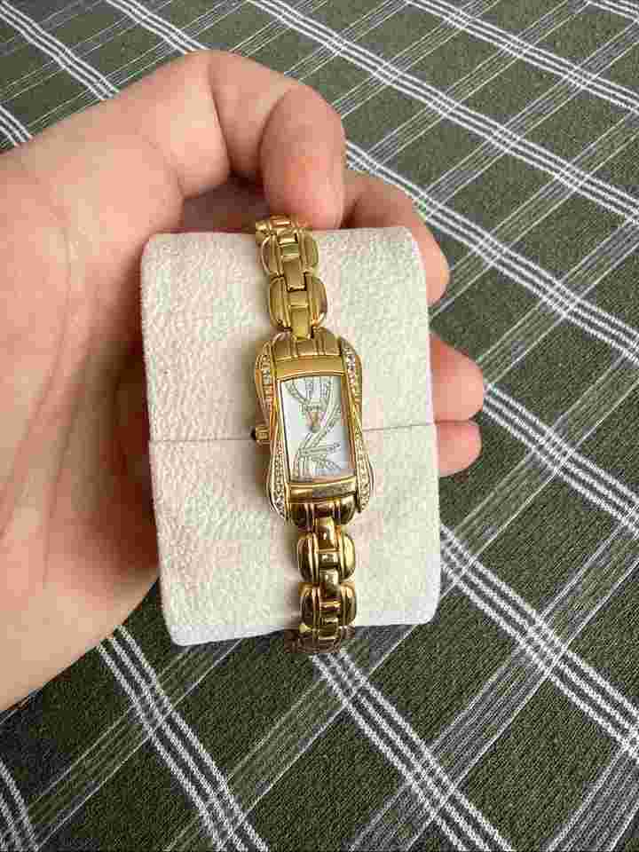 Romanson Modish 24k Gold Plated St. Steel Back 
