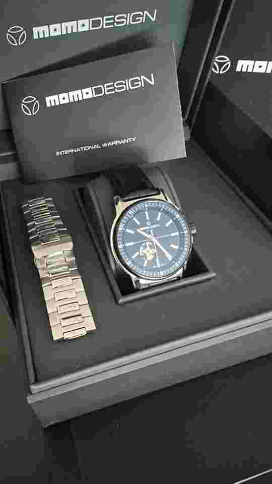 Momo Design Pilot Watch With Apr.1.75ct Diamonds Special Momo Design Pilot Heritage Edición Especial 3064SB-30
