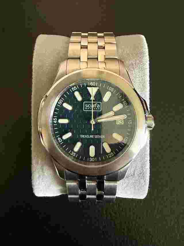 Scurfa Treasure Seeker Top Side Crew Stainless Steel Cobalt Blue 