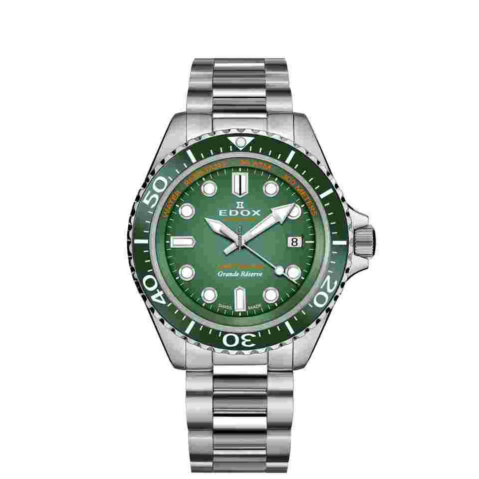 Edox GRANDE RESERVE<br>DATE AUTOMATIC 80801-3VM-VDN 80801-3VM-VDN Japan Official New Full Set