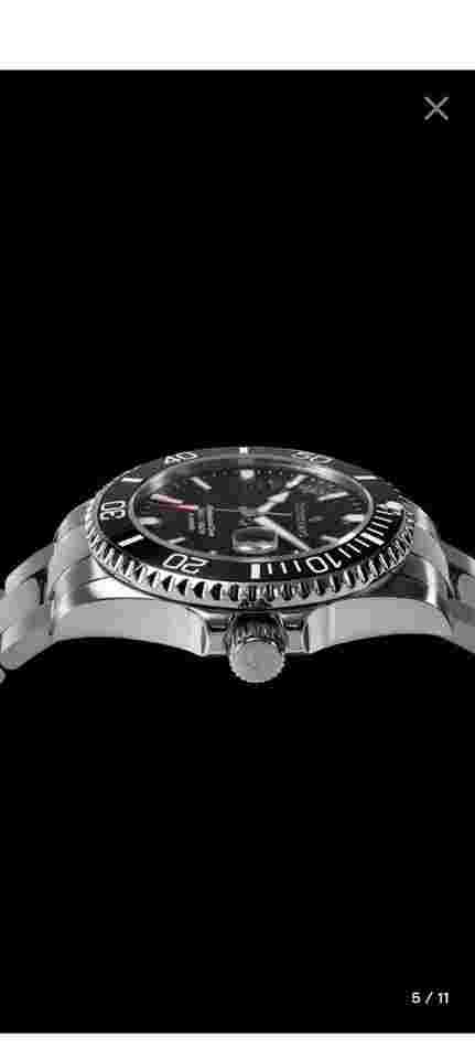 Tecnotempo Automatic Professional Diver 50OM / 50ATM Black dial Cristal de Zafiro. Calibre Seiko nh25 24 rubíes. AUTOMÁTICO