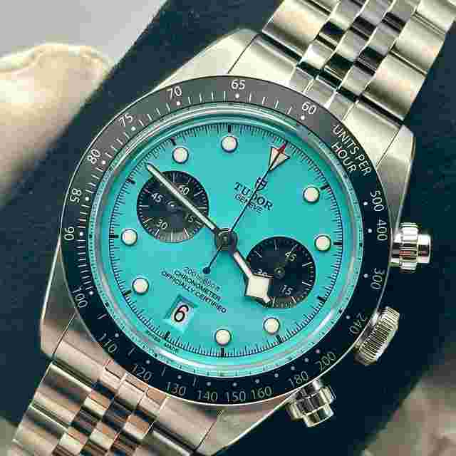 Tudor Black Bay Chrono Flamingo Blue 2025