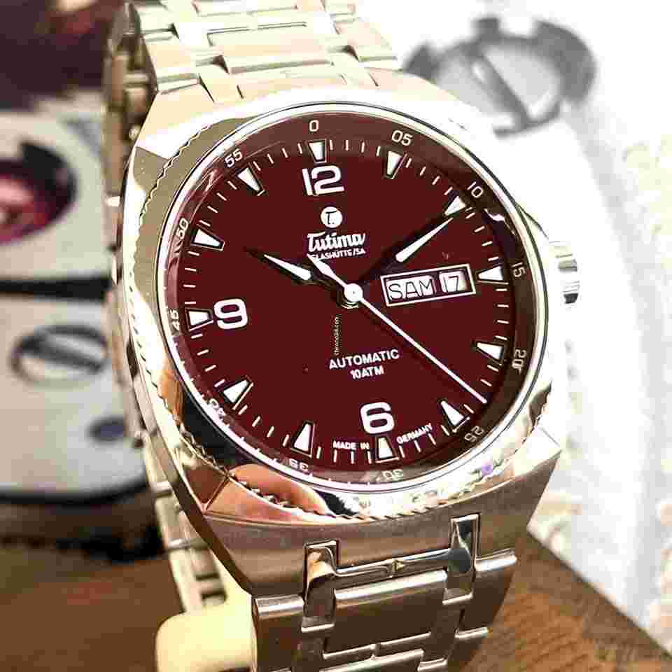 Tutima Saxon One
M Automatic Maroon / Braun Ref. 6121 von 2020