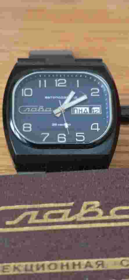Slava Televizor Model 762 Day/Date Special Edition All Stainless Steel