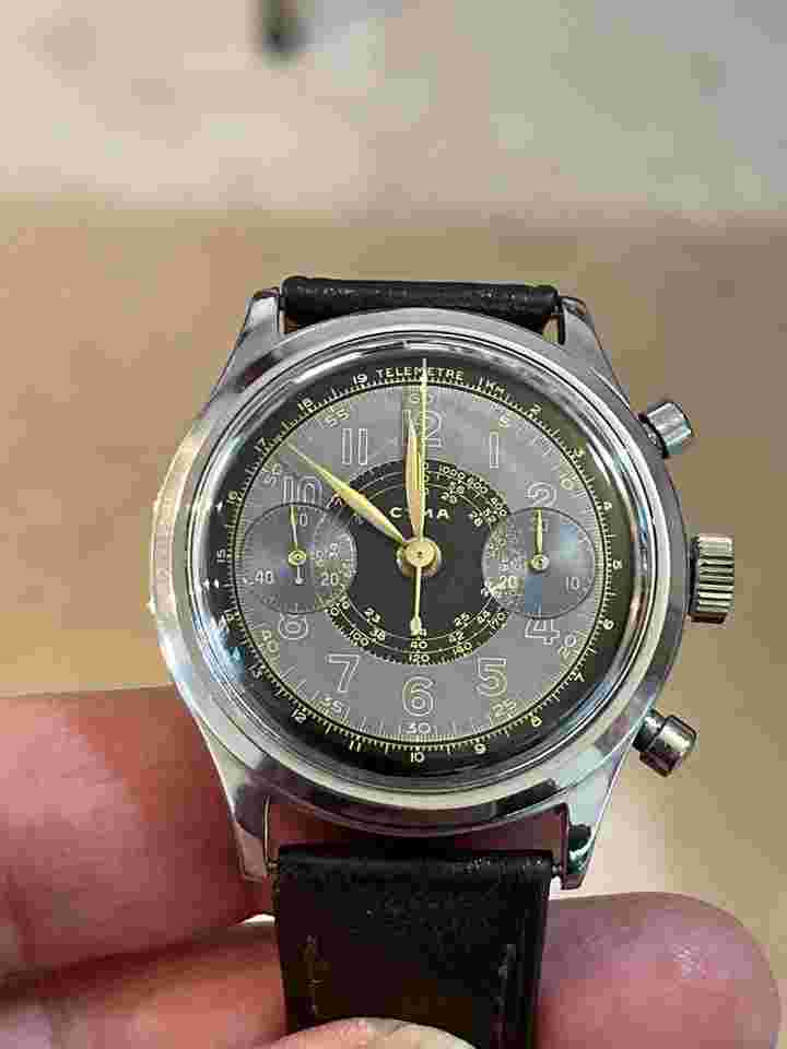 Cyma Cronografo Chronograph vintage