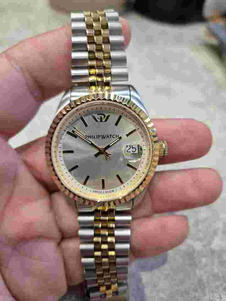 Philip Watch Caribe Orologio Solo Tempo Caribe Solo orologio vetro zaffiro 39mm 10ATM