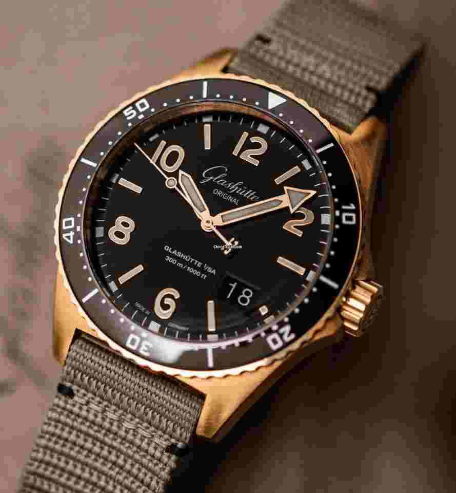 Glashütte Original SeaQ Panoramadatum
NEW 2025 Seaq Panorama Date 18KT ROSE GOLD