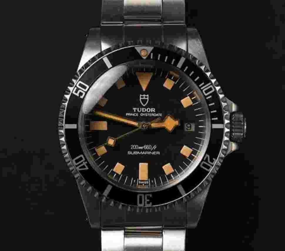 Tudor Submariner Snowflake Unpolished Pumpkin Lume