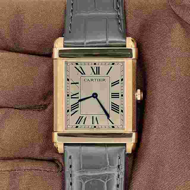 Cartier Tank
                           
                                 2022 NEW Limited Edition RG Tank Chinoise WGTA0075