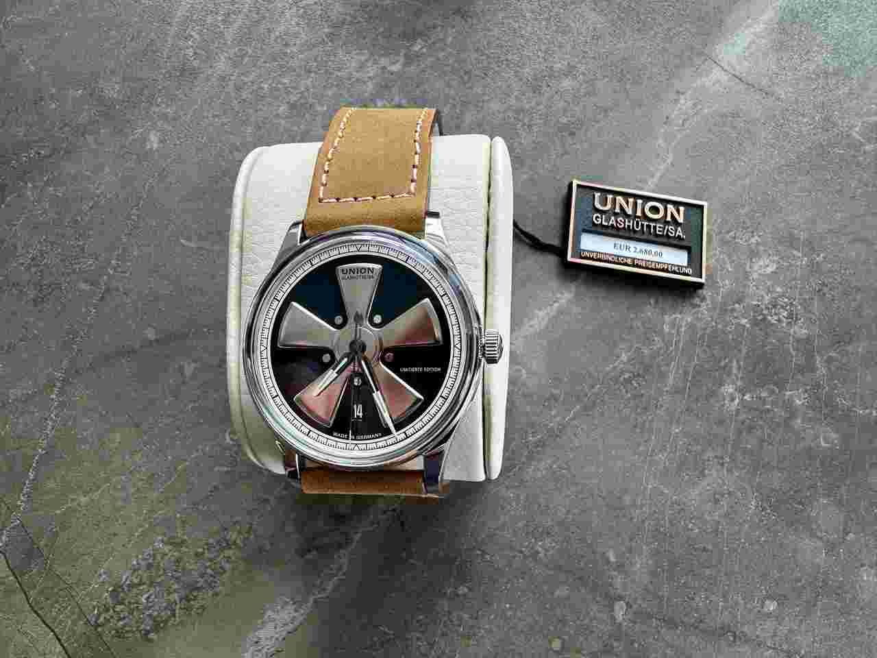 Union Glashütte Noramis Date Datum limitierte Edition Deutschland Klassik 2023 Limitiert auf 200 Stück Nr. 041