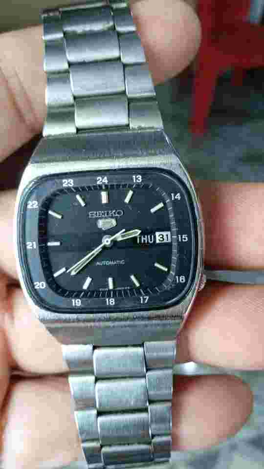 Seiko 5 square 6309-523a Rare Seiko 5 tv shape 1983 6309-523a