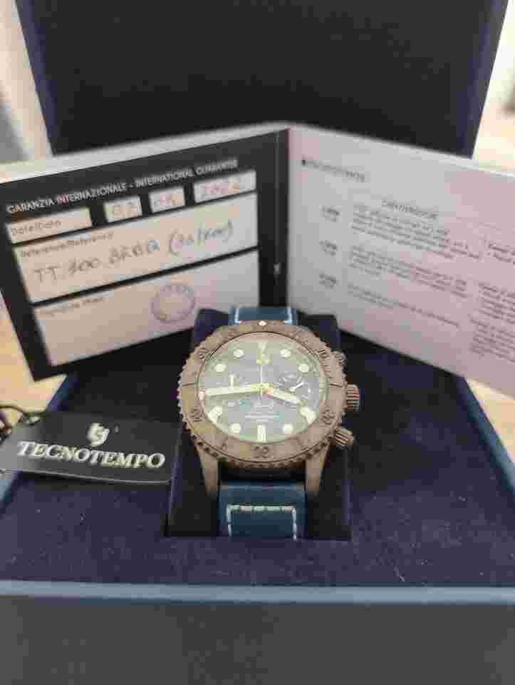 Tecnotempo Bronze Cronógrafo Tecnotempo Bronze limited edition (33/100)