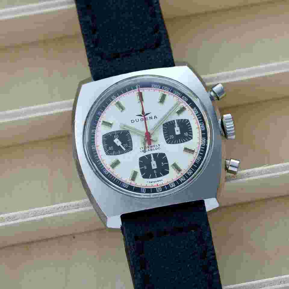 Dugena
                           
                                 Tri-Compax Chronograph ‚Panda‘ cal.7736
