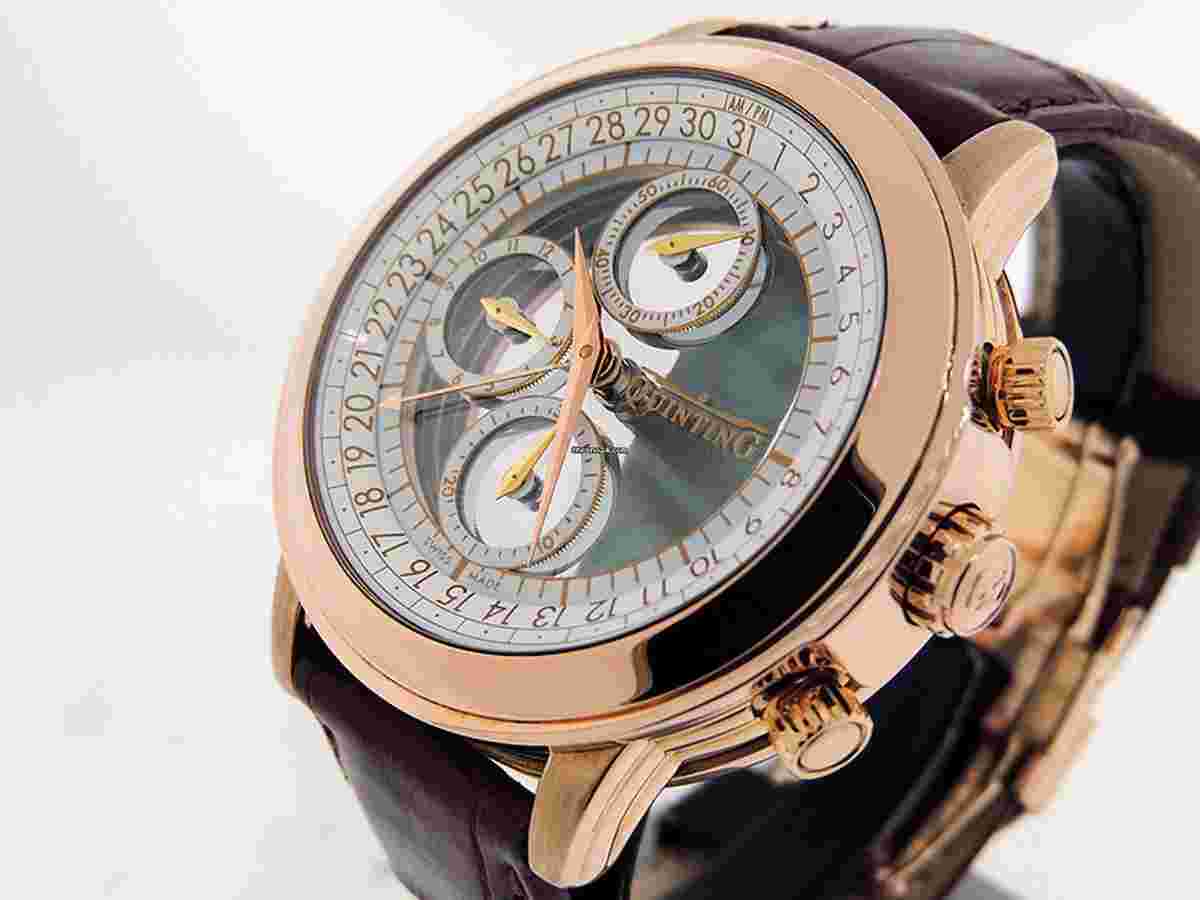 Quinting Mysterious Chronograph QRG43 18k Rose Gold LTD 10pc
