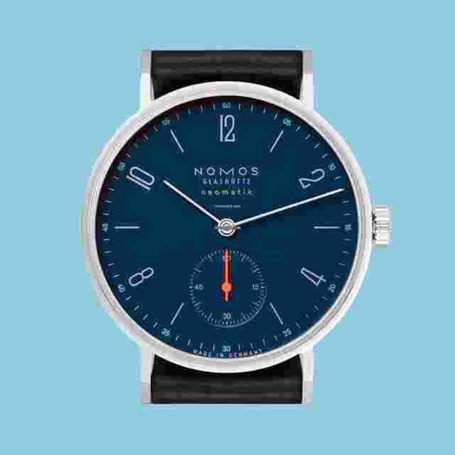 NOMOS Tangente Neomatik Glashütte Tangente Neomatik Nachtblau Saphirglasboden neu