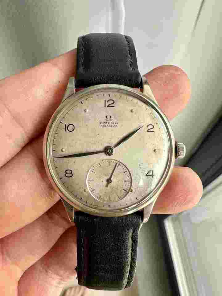 Omega Classic Art Deco cal. 30T2 rare mechanical 1945