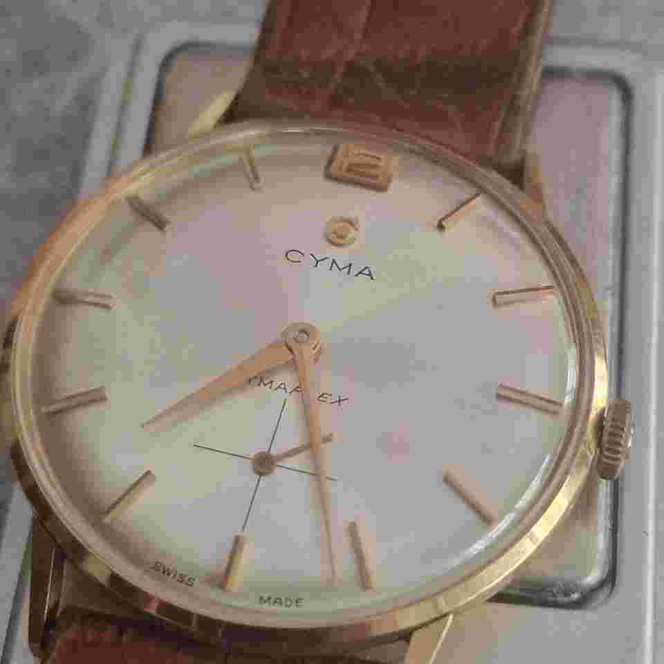 Cyma Gold hermoso cyma de oro solido