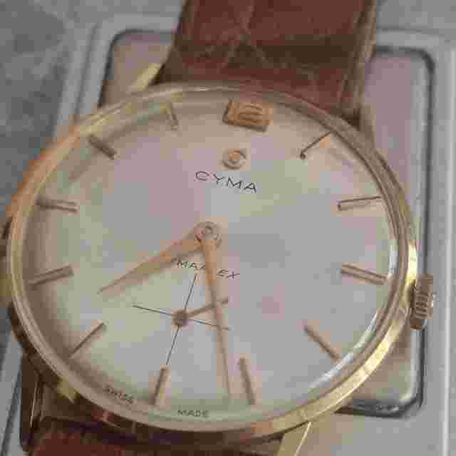 Cyma Gold hermoso cyma de oro solido