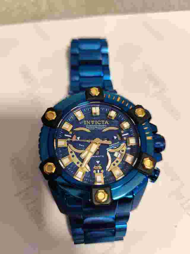 Invicta Coalition Forces 56mm metálico color Azul 27741