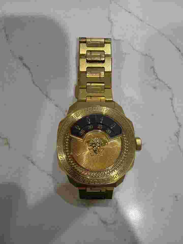 Versace VQH010015 Limited 500 Piece edition Versace Dylos Quartz Movement Gold