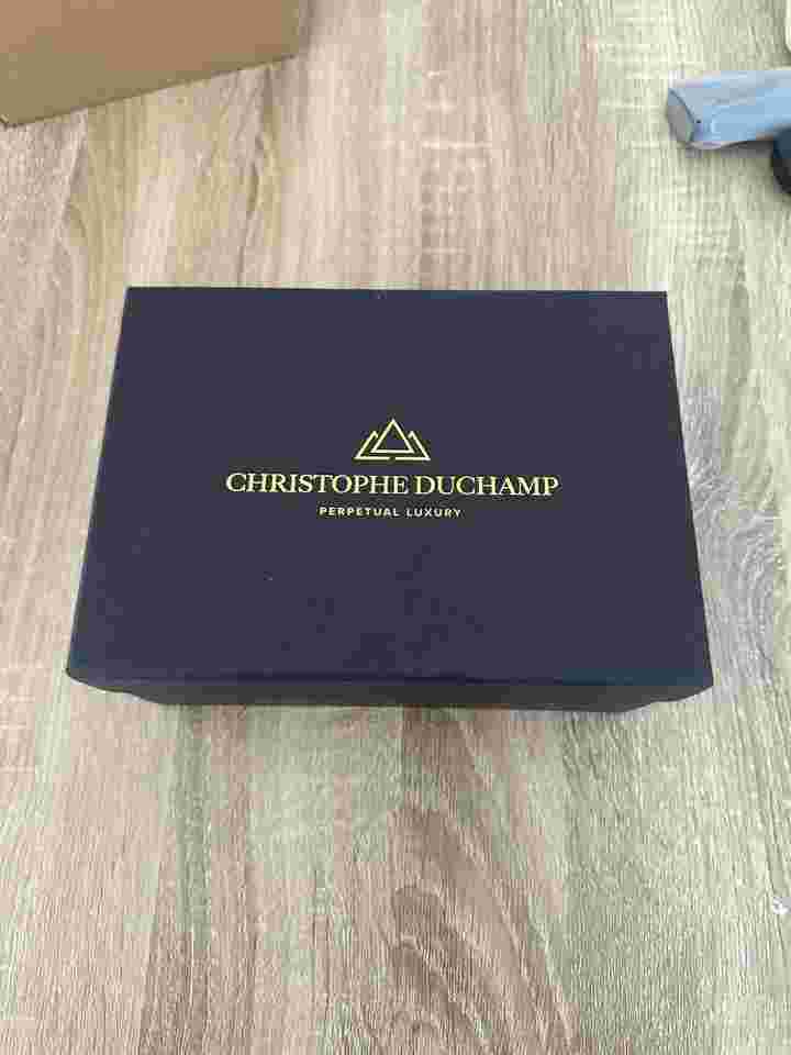 christophe duchamp Grand mont Chronograph Christophe Duchamp Grand Mont Chronograph Gold/Black Dial CD