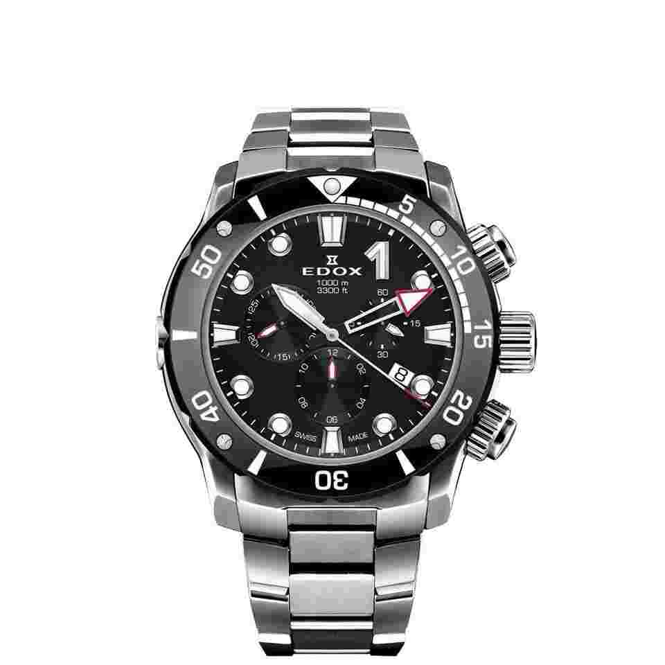 Edox CHRONOGRAPH 10242-TINM-NIN 10242-TINM-NIN Japan Official New Full Set