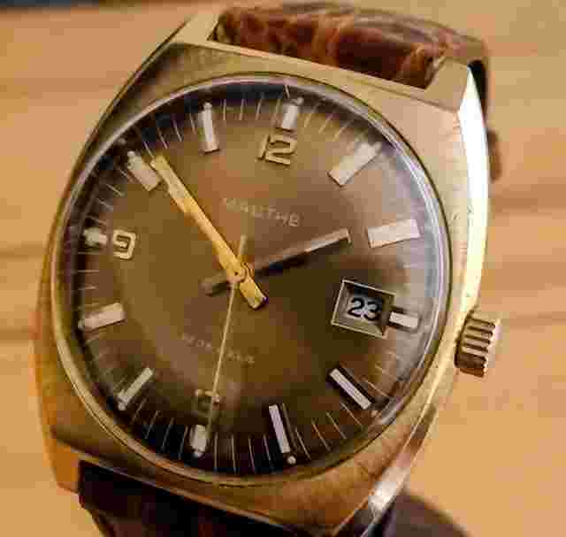 Mauthe Vintage 1970 Classic Dresswatch 36 mm Cal. Otero 844 