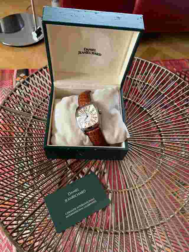 JeanRichard TV Screen Grand Tv Screen Champagner Dail near mint