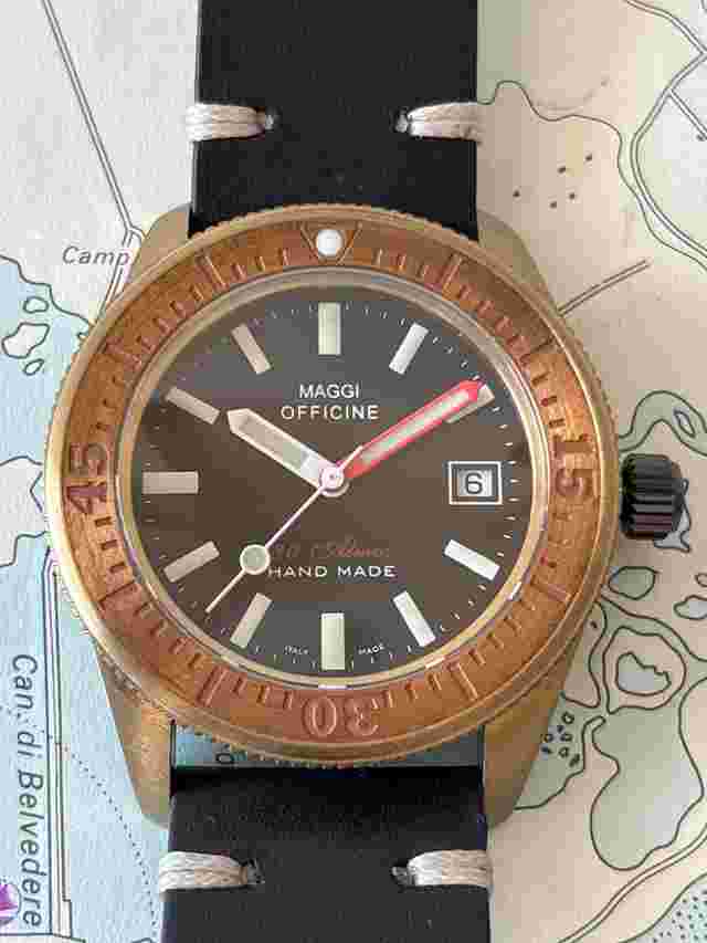 Maggi Officine M1 Bronzo Marino Full set-Edizione numerata-Nuovo 