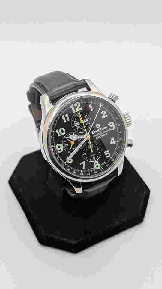 Ernst Benz Chronolunar 47mm Valjoux 7751 Moonphase Swiss Automatic Chronograph