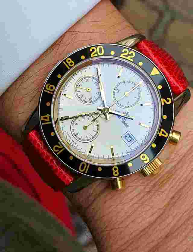 Lucien Rochat
                           
                                 Gmt Chronomat Acier Gold 18kt 0.750 New Old Stock NOS 21 413 037