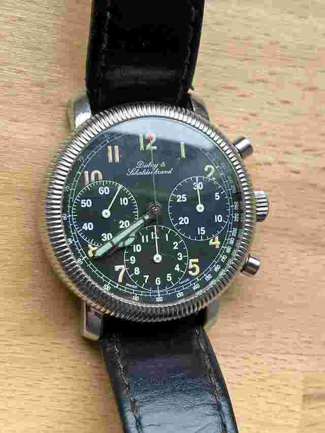 Dubey & Schaldenbrand Pilot Chronograph Sehr schöner chronograph Vintage
