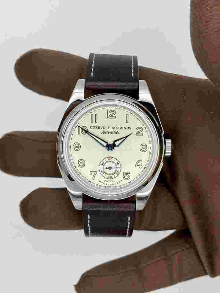 Cuervo y Sobrinos
Steel Lonsdales Claro 40mm 81/82 3160.1C1