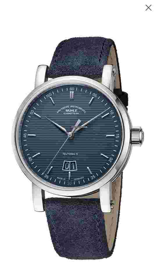 Mühle Glashütte
                           
                                 Teutonia IV Big Date LIMITED EDITION 1994 OFFICIAL DEALER M1-44-75-1994-LB-V